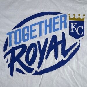 Kansas City Royals Together Royal Hooded T-Shirt‎ Adult XL Pepsi Collab